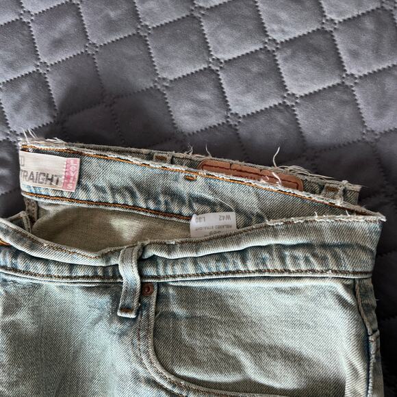 ✨Levi’s 559 Men’s Jeans Relaxed Straight Blue Denim Faded Wash W42 L30 - Picture 10 of 14